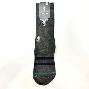 Stance Bulls Dark Gray Athletic Socks